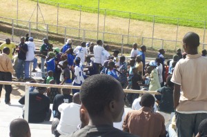 Nomads_fans_in_one_of_the_League_games