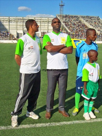 Former Cameroon striker Patrick Mboma