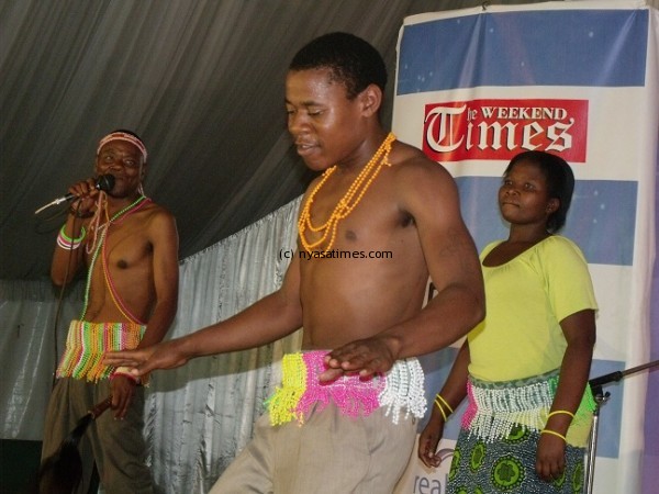 Fikisa in action at the E-Wallet launch