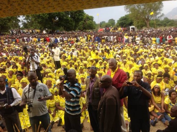 UDF cROWDS NJAMBA