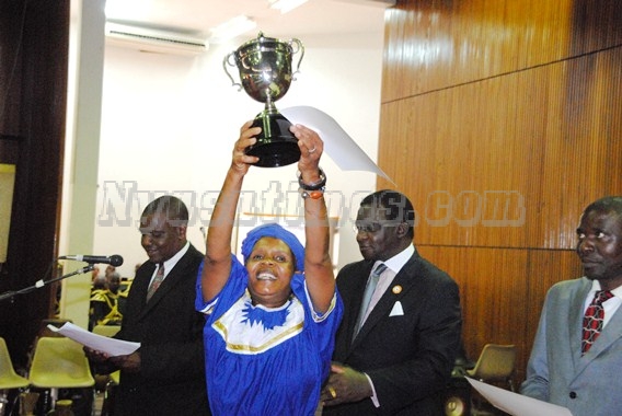 Trophy winner