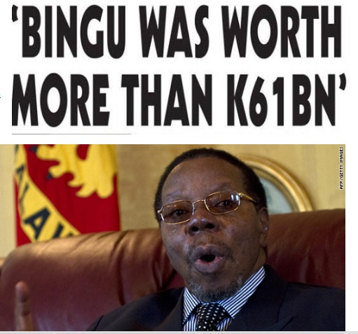 Bingu's wealth 