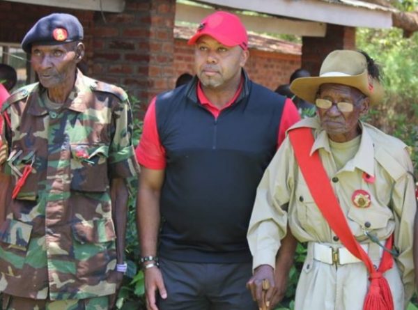 Chilima with the war veterans
