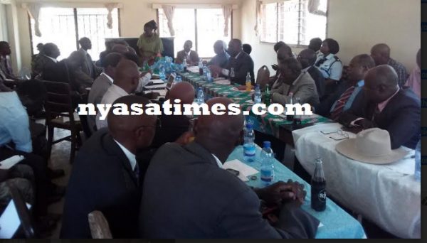 'We cannot be intimidated': Karonga community tells Minister of Home Affairs, Chiumia at the meeting