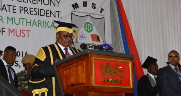 Mutharika argues that a failed state cannot buold a beautiful university like MUST in Thyolo