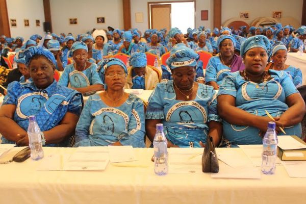A cross-section of the women captured during the conference