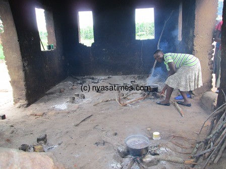 A kitchen used by self boarding girls