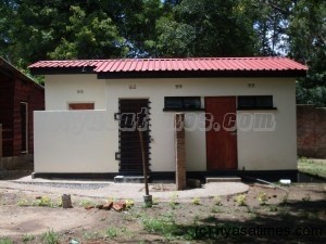 A renovated toilet- Photos by Felie Mzumara, Nyasa Times