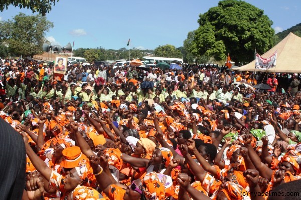 A seal of approval from the people of Chilomoni for President Banda and PP