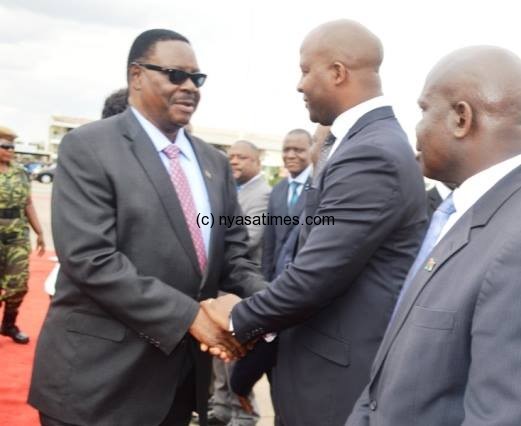 President Mutharika and Lands Minister Atupele: Agenda for mass
