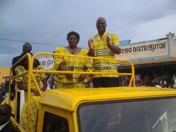 Atupele unveiled Faustace Chirwa  to Chitipa voters