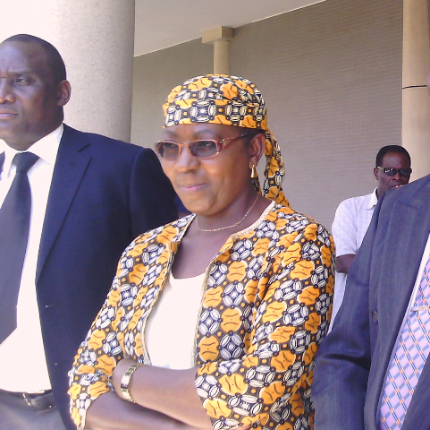 Agnes Nyalonje: Received the petition on behalf of parliament