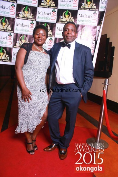 Anissa Nkuwu and his wife