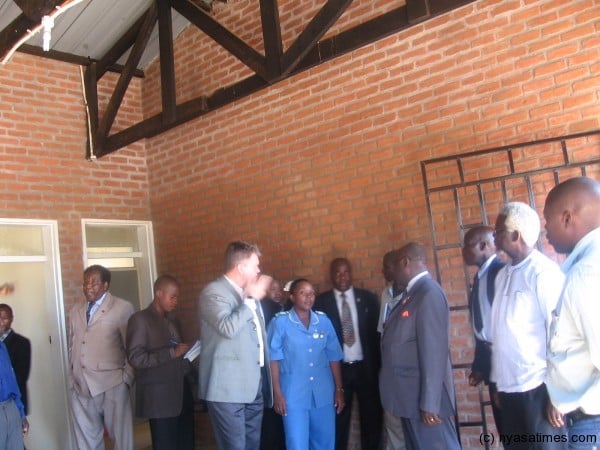 Authorities visiting katili clinic