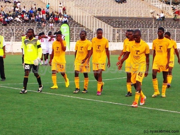 Azam Tigers players dejected after their defeat...Photo Jeromy Kadewere