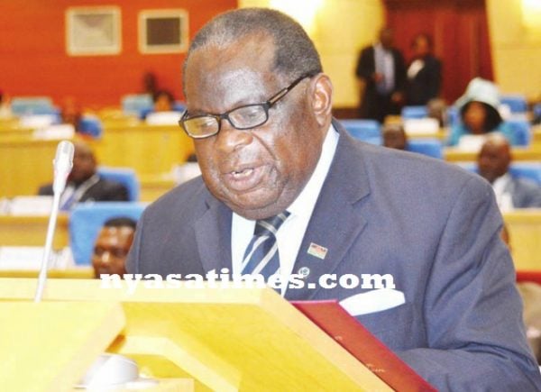 Finance Minister Goodalal Gondwe: State House vote budgets stir uproar in parliament