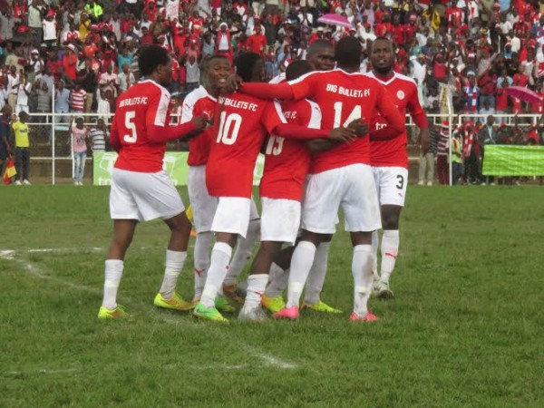 BB celebrate Richard Chande's own goal, Pic Alex Mwazalumo
