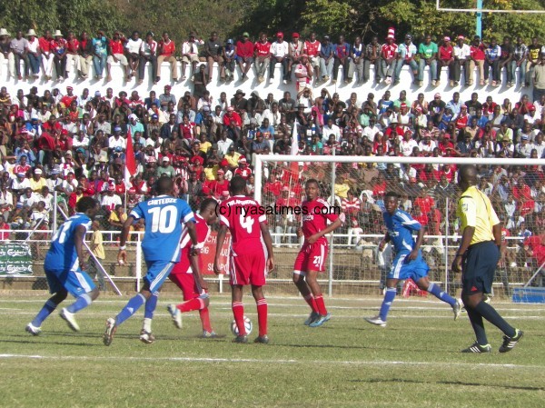 BB's Dalitso Sailesi opens fire inside the box