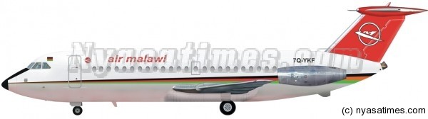 Grounded: Malawi airliner