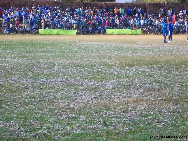 Balaka Stadium in a dilapidated state.....Photo Jeromy Kadewere