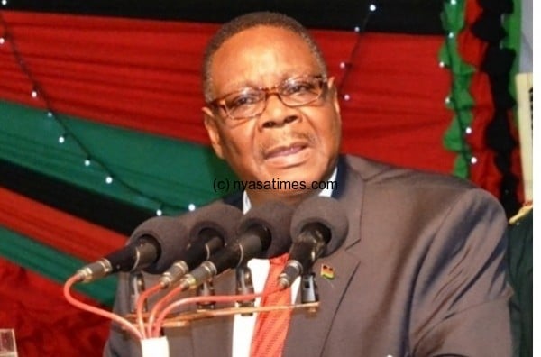 President Mutharika: Has demanded audit