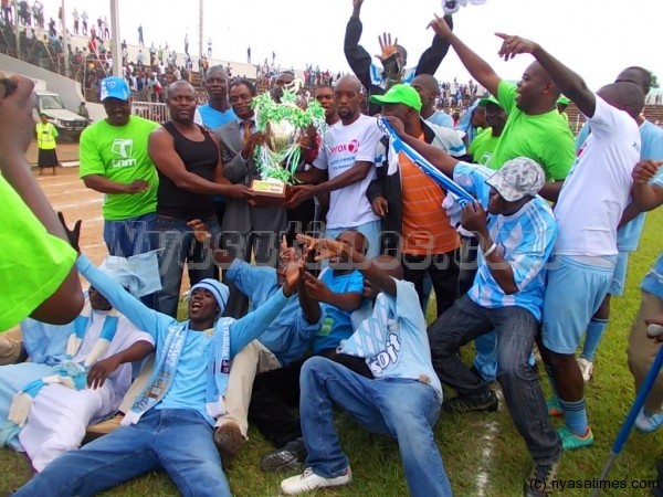 Stand-up for the champions: Silver Striker are crowned Malawi soccer kings