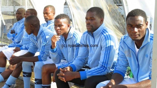 Bankers players on the bench in a sombre mood....Photo Jeromy Kadewere