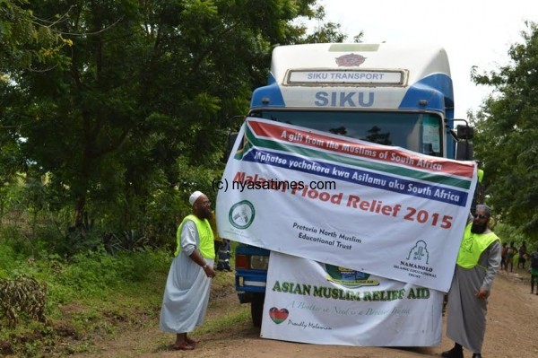 Banners of some of the organisations behind the initiative