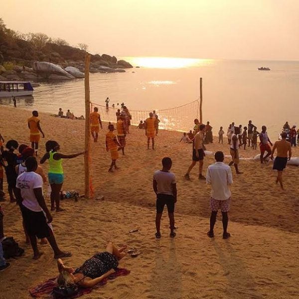 Beach Volleyball Tournament at 2015 Triathlon event