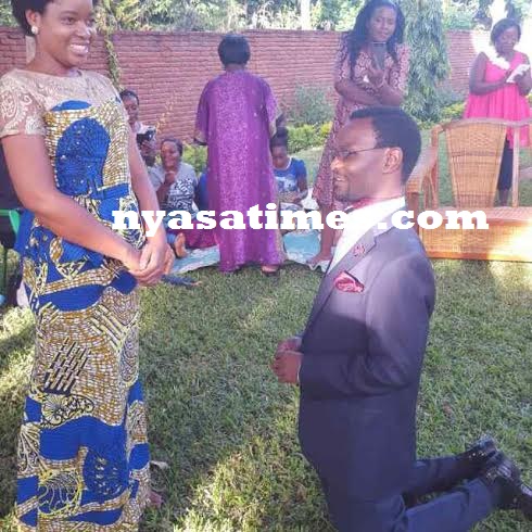 Ben Phiri during an engagement with Twamie last month