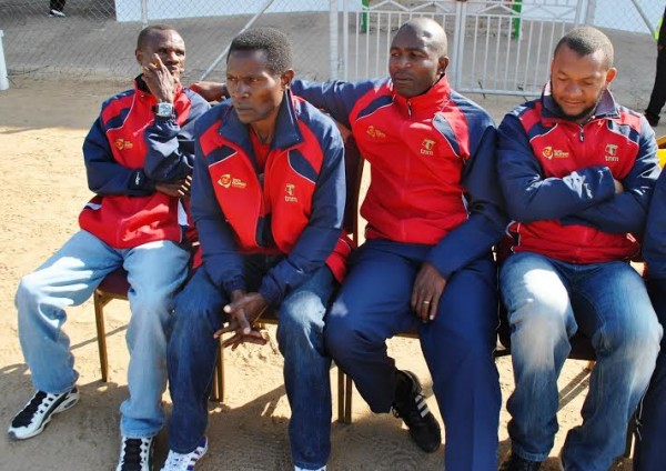 Big Bullets bench in a relax mood....Photo Jeromy Kadewere