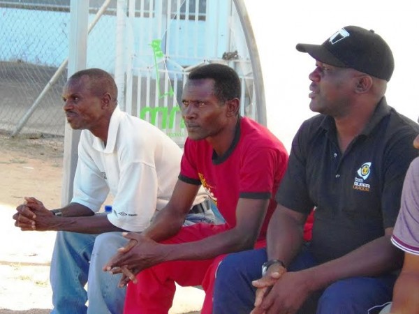 Big Bullets technical panel led by Llyod Nkhwazi, Mabvuto-Lungu and-Billy-Tewesa....Photo-Jeromy-Kadewere.
