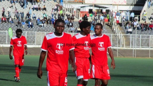 Big Bullets players in a dejected mood....Photo Jeromy Kadewere