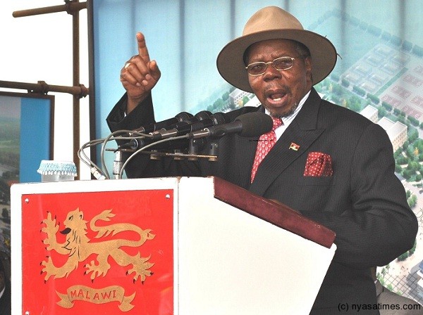 Road named after late Bingu wa Mutharika