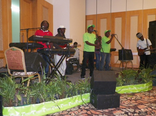 Blacks performing at the presentation.-Photo by Paul Mutharike/Nyasa Times