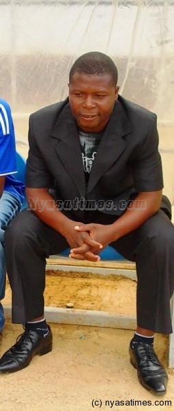 Blantyre United coach Elijah Kananji : OK weith third position..Photo Jeromy Kadewere