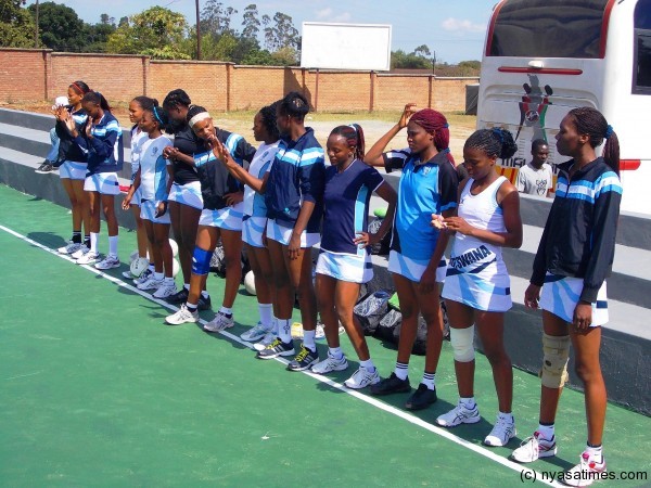 Botswana ladies lady for the show down....Photo Jeromy Kadewere