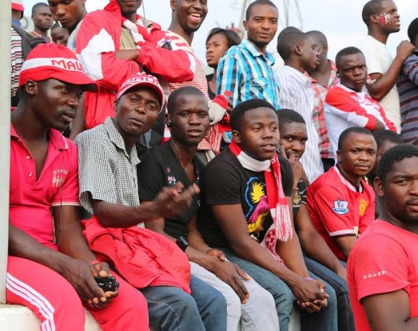 Bullets fans in a relaxing mood at half time....Photo By Jeromy Kadewere.