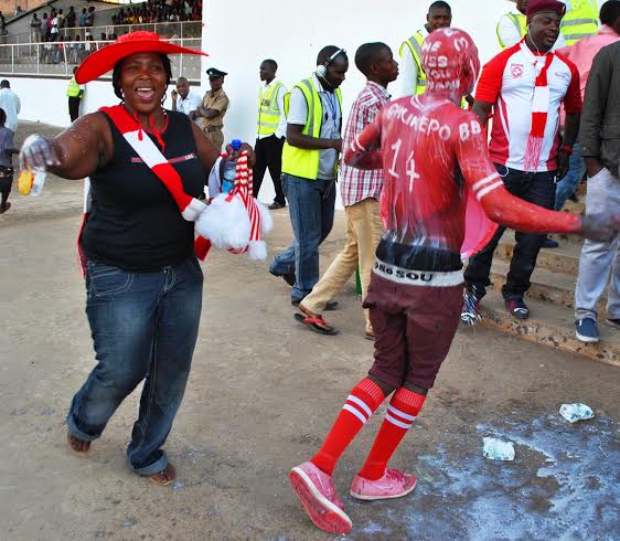 Bullets supporters in happy mood, who can blame them.-Photo by Jeromy Kadewere