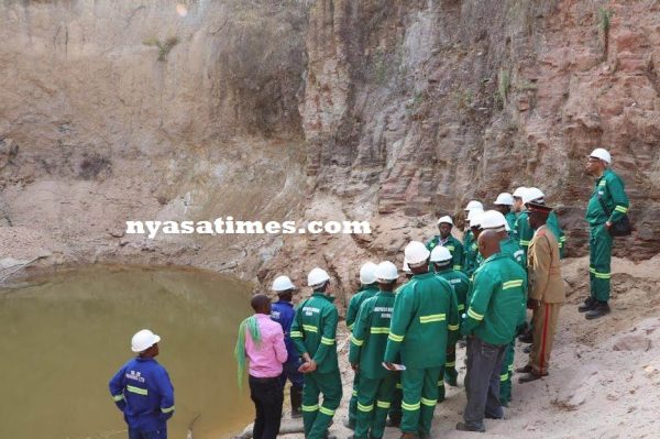 Bushiri visit deep at the mine site in Ndola, Zambia - Photo by Kelvin Sulungwe