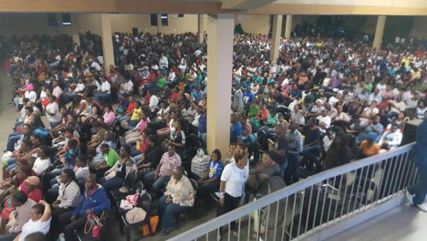 Bushiri's church packed with worshippers