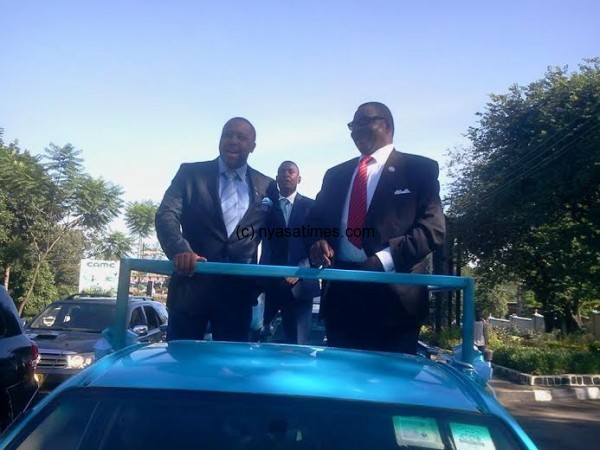 DPP ticket: Mutharika and Chilima