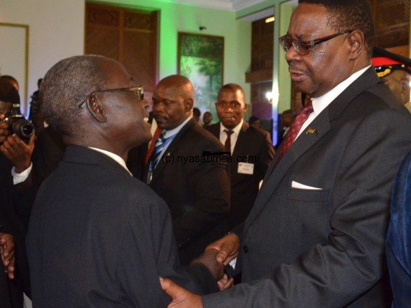 Chitsulo with President Mutharika