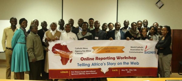 Catholics trained to tell real African stories online