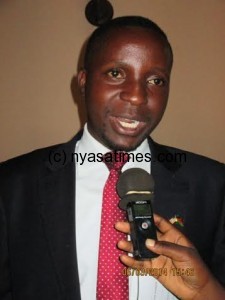 Chairman of the Bonanza Fred Kalonga....Photo Jeromy Kadewere