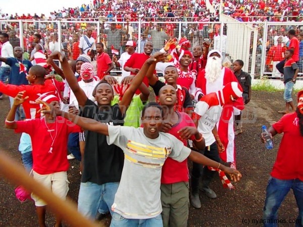 Bullets fans.-Photo by Jeromy Kadewere/Nyasa Times
