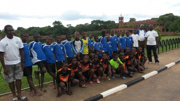 Chigoli squad during last week's visit to Kamuzu Academy
