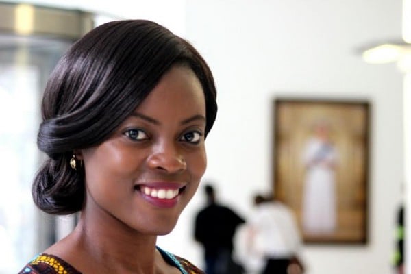 Chikondi Chilera can afford a smile for wining MOREMI International award
