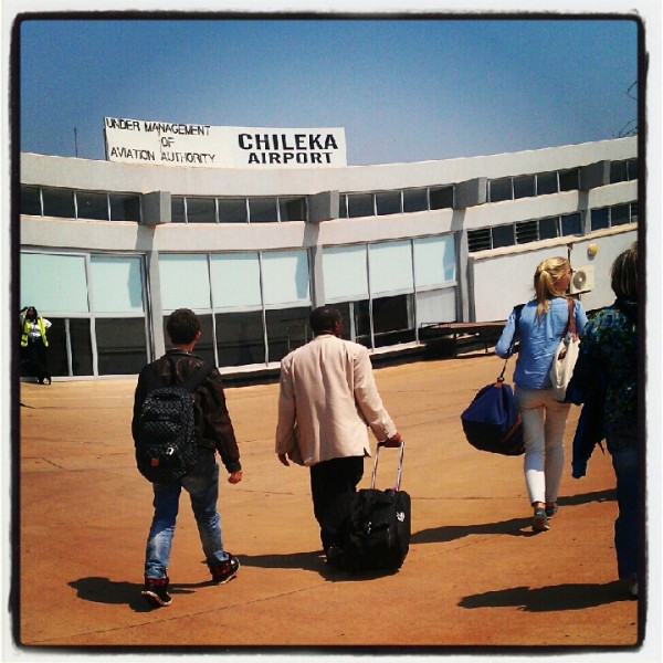Chileka Airport in Blantyre, Malawi