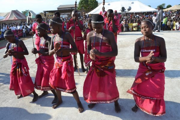 Chinamwali dance during the event